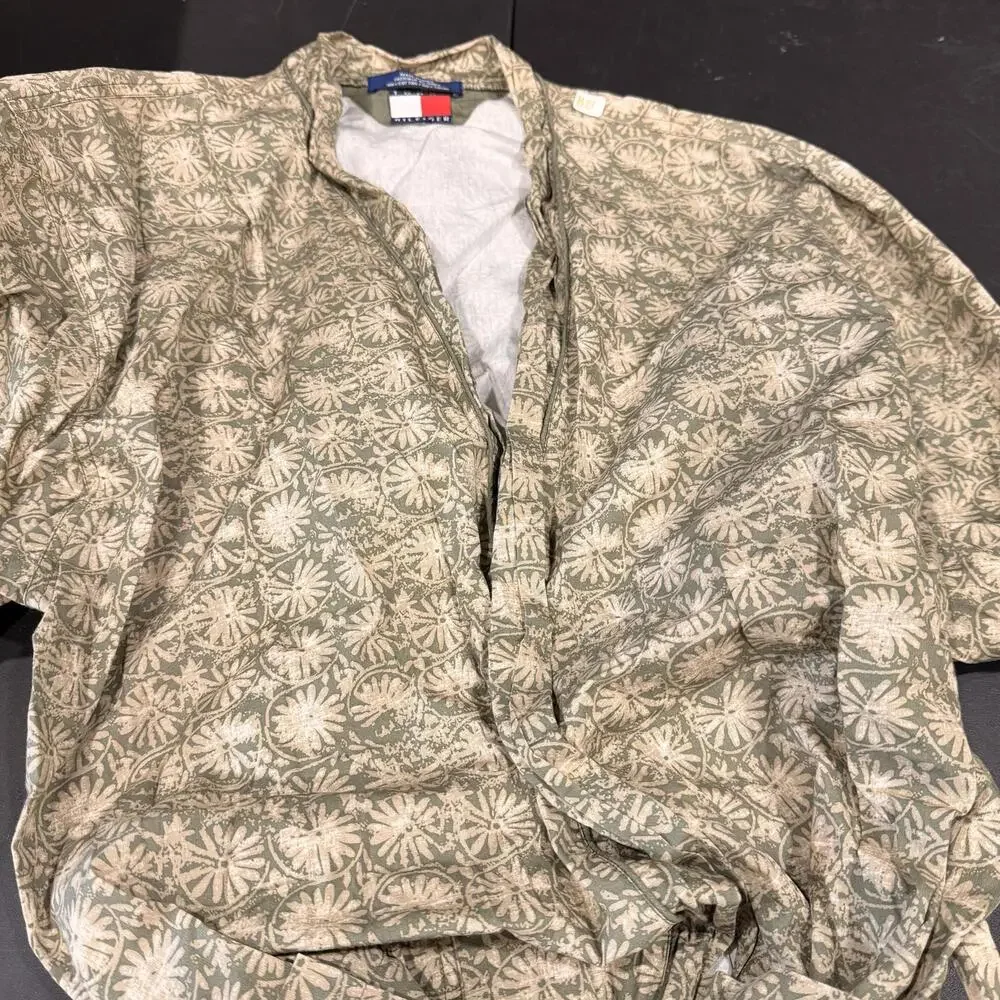#T10 TOMMY HILFIGER 100%‎ Cotton Robe